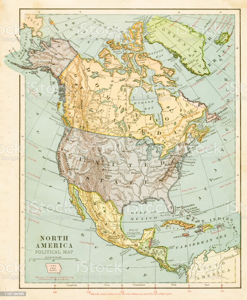 Detail Gambar Peta Amerika Utara Nomer 16