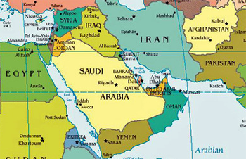Detail Gambar Peta Arab Saudi Lengkap Nomer 44