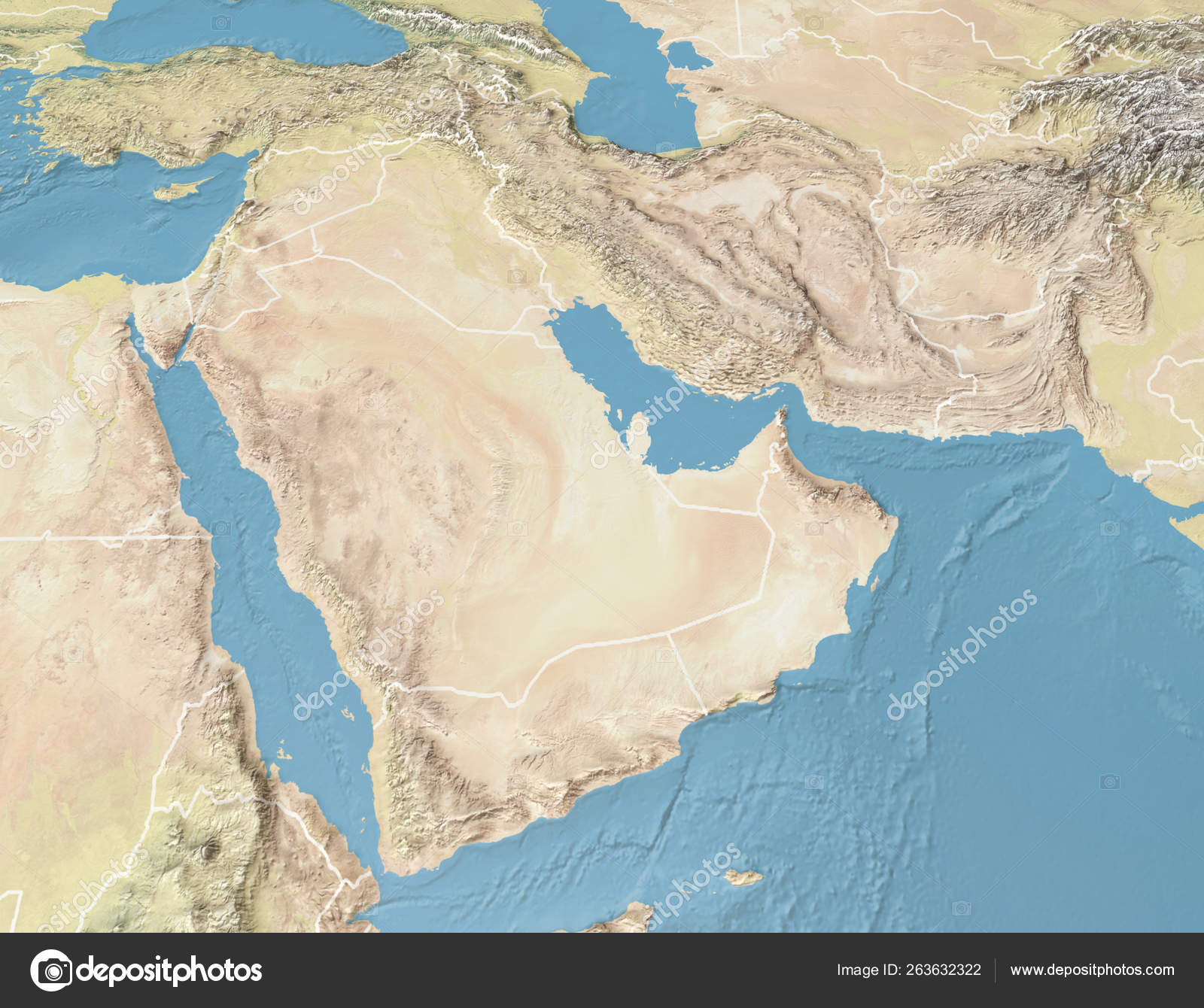 Detail Gambar Peta Arab Saudi Lengkap Nomer 52