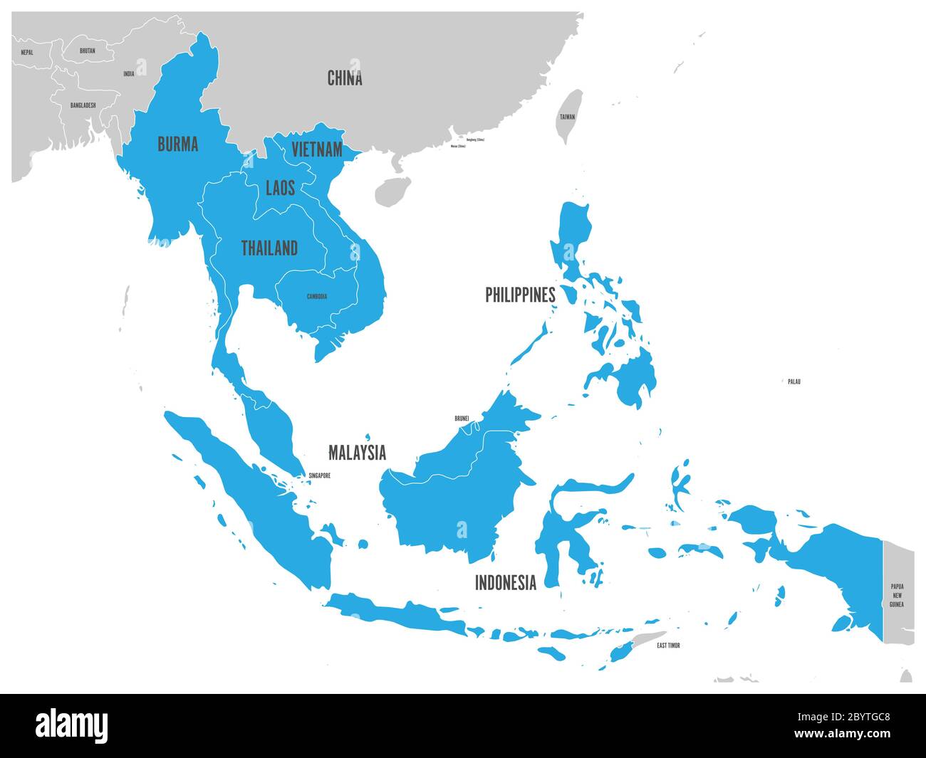 Detail Gambar Peta Asean Nomer 24