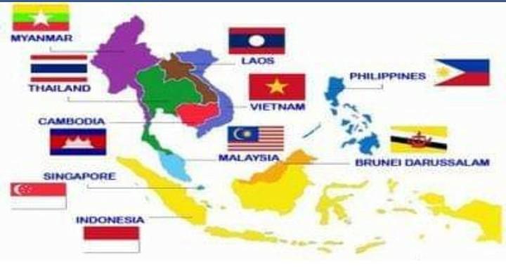 Detail Gambar Peta Asean Nomer 45