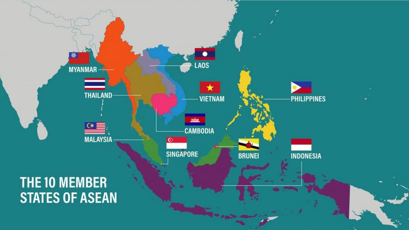 Detail Gambar Peta Asean Lengkap Nomer 12