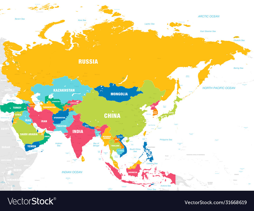 Detail Gambar Peta Asia Nomer 17