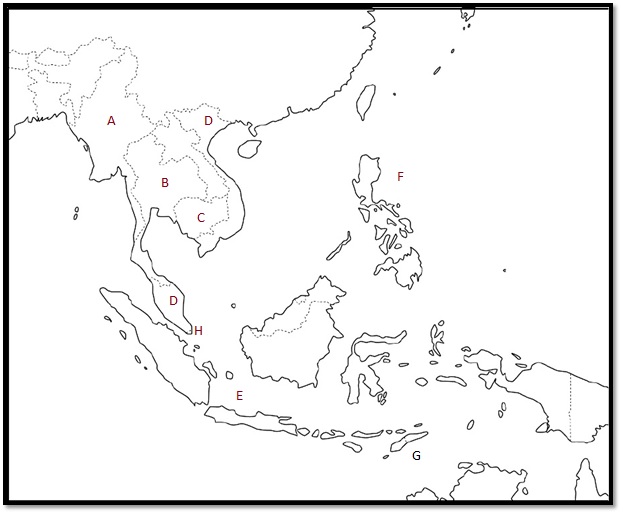 Detail Gambar Peta Asia Tenggara Hitam Putih Nomer 48