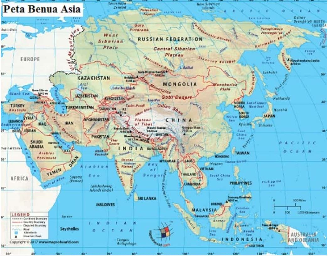 Detail Gambar Peta Asia Tenggara Yang Besar Nomer 28