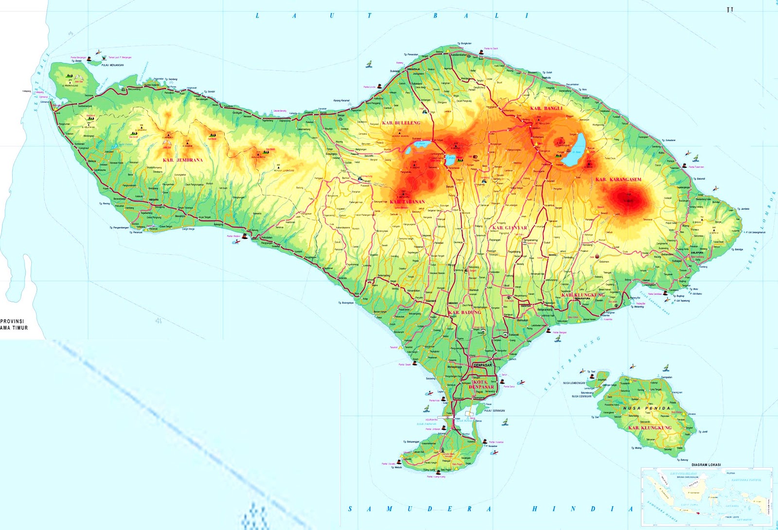 Detail Gambar Peta Bali Nomer 20