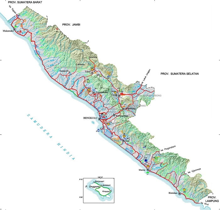 Detail Gambar Peta Bengkulu Nomer 21