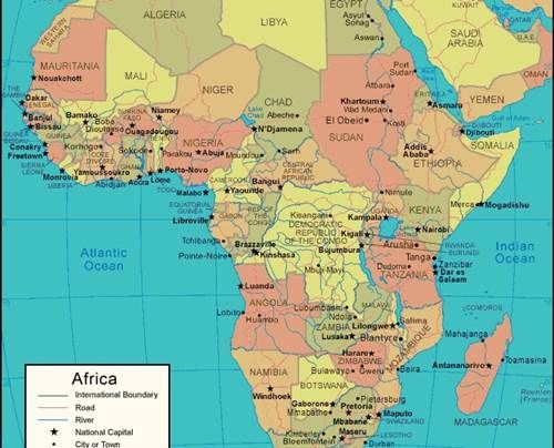 Detail Gambar Peta Benua Afrika Nomer 47