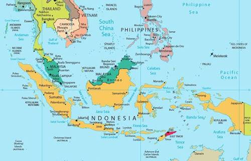 Detail Gambar Peta Benua Asia Tenggara Nomer 17