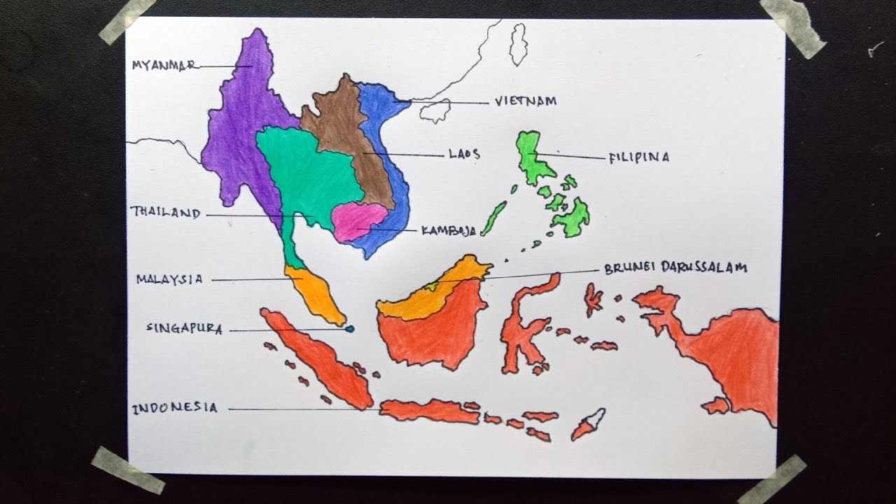 Detail Gambar Peta Benua Asia Tenggara Nomer 23