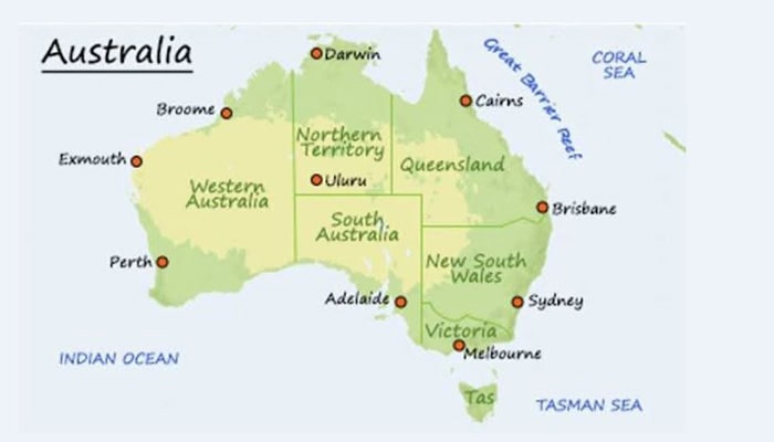 Detail Gambar Peta Benua Australia Nomer 41