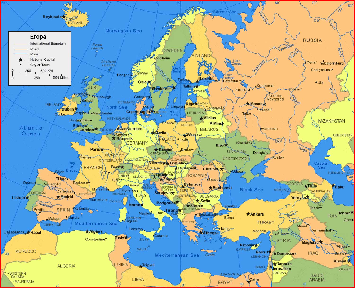 Detail Gambar Peta Benua Eropa Nomer 11