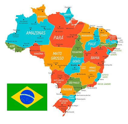 Detail Gambar Peta Brazil Nomer 3