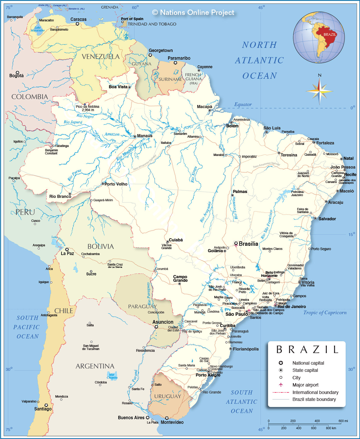 Detail Gambar Peta Brazil Nomer 31