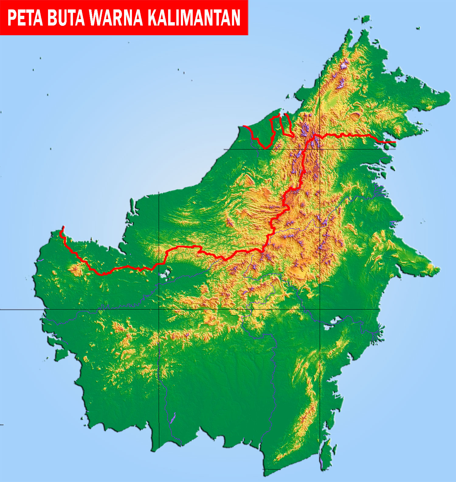 Detail Gambar Peta Buta Indonesia Kalimantan Sulawesi Nomer 13