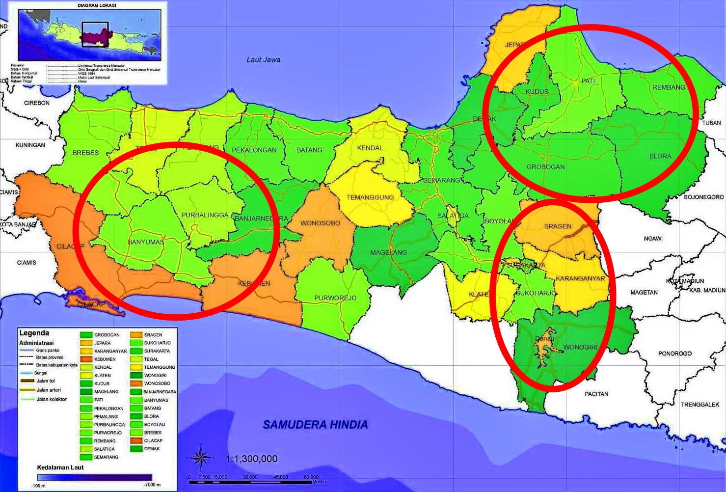 Detail Gambar Peta Buta Jawa Tengah Nomer 22