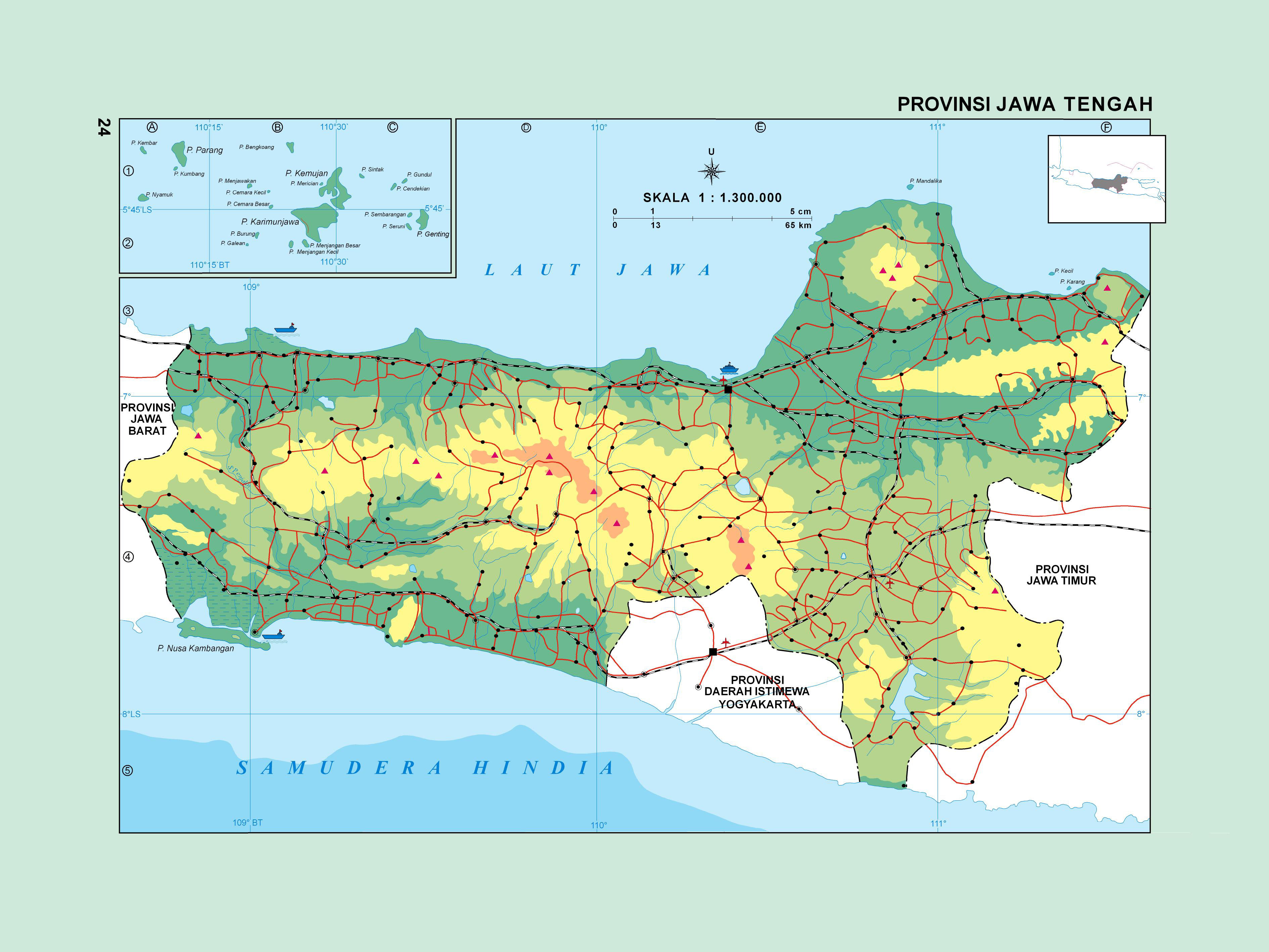 Detail Gambar Peta Buta Jawa Tengah Nomer 41