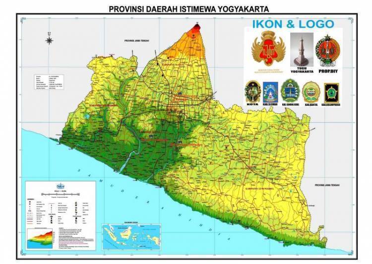 Detail Gambar Peta Di Yogyakarta Nomer 7