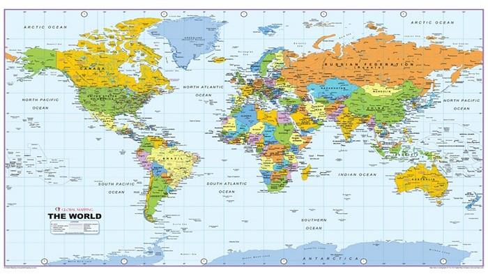 Detail Gambar Peta Dunia Nomer 12