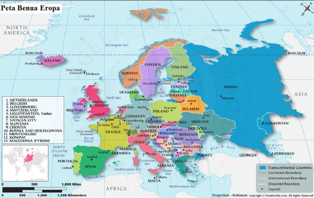 Detail Gambar Peta Eropa Nomer 13