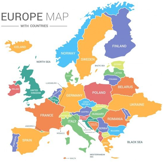 Detail Gambar Peta Eropa Nomer 33