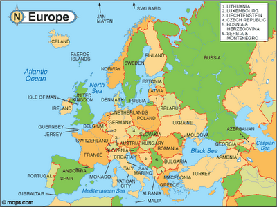 Detail Gambar Peta Eropa Saat Ini Nomer 32
