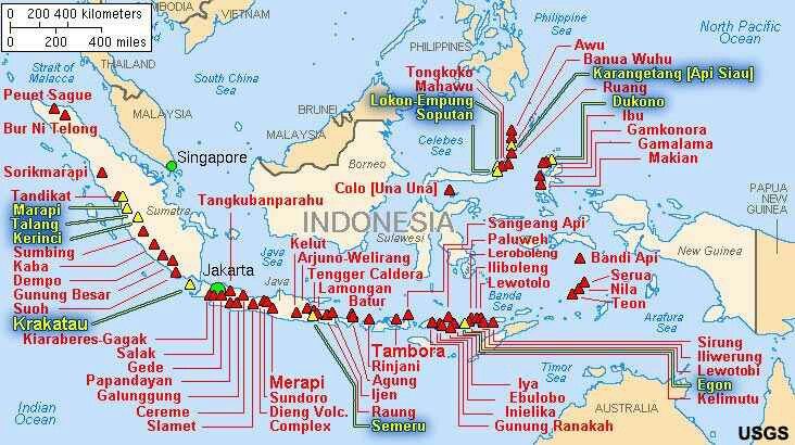 Detail Gambar Peta Gunung Indonesia Nomer 2