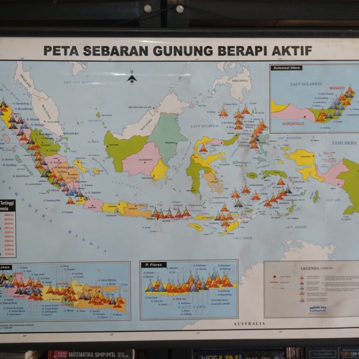 Detail Gambar Peta Gunung Indonesia Nomer 19