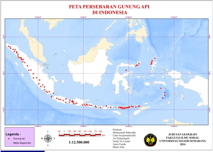 Detail Gambar Peta Gunung Indonesia Nomer 22