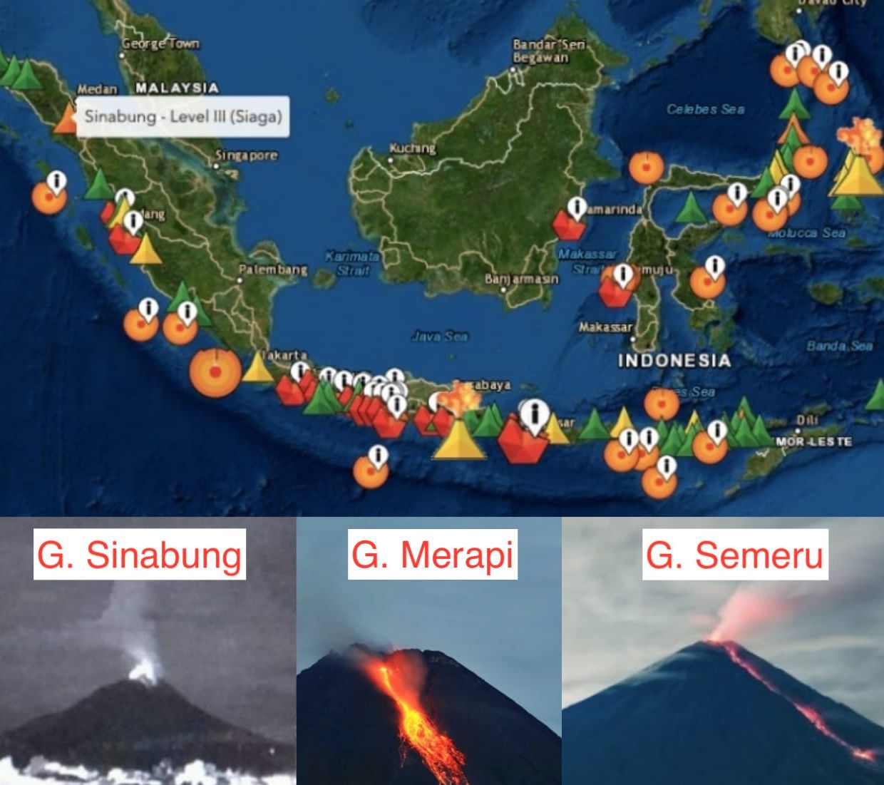 Detail Gambar Peta Gunung Indonesia Nomer 28