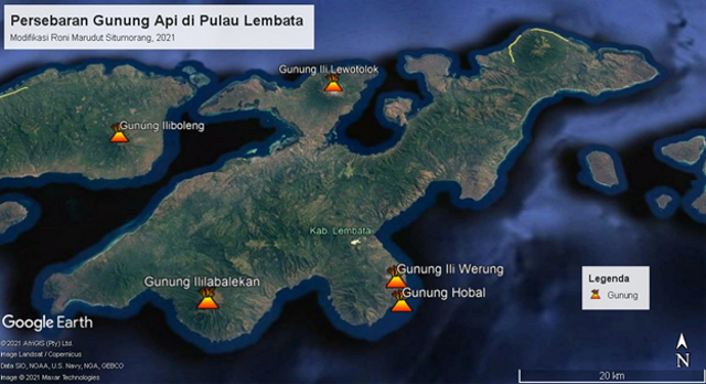 Detail Gambar Peta Gunung Indonesia Nomer 50