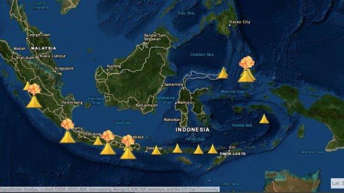 Detail Gambar Peta Gunung Indonesia Nomer 10