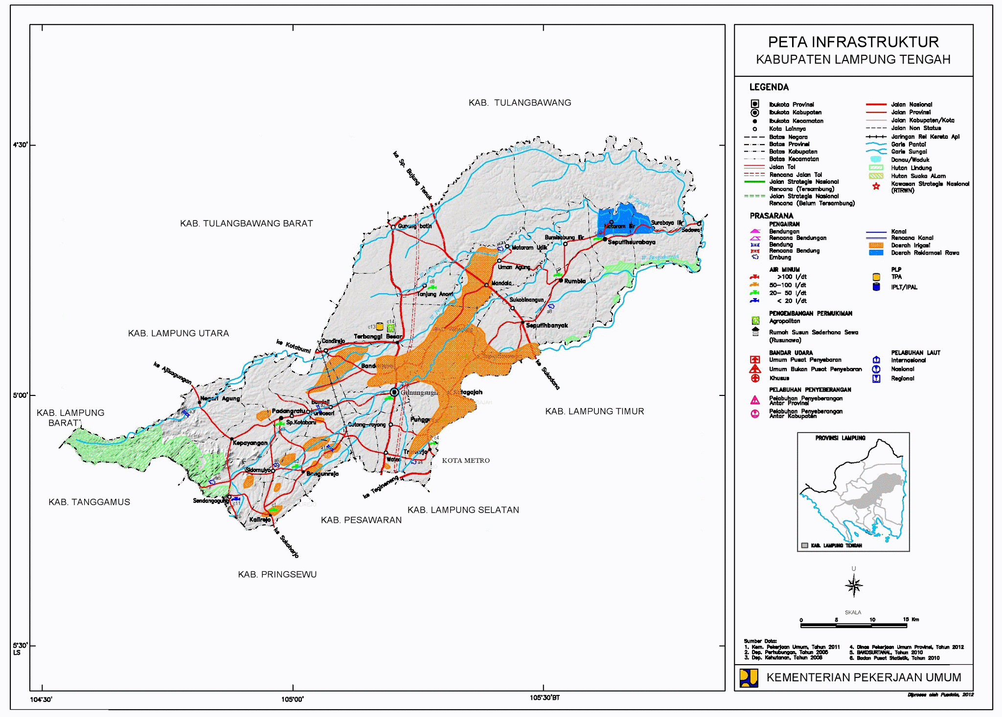 Detail Gambar Peta Ibu Kota Lamoung Nomer 32
