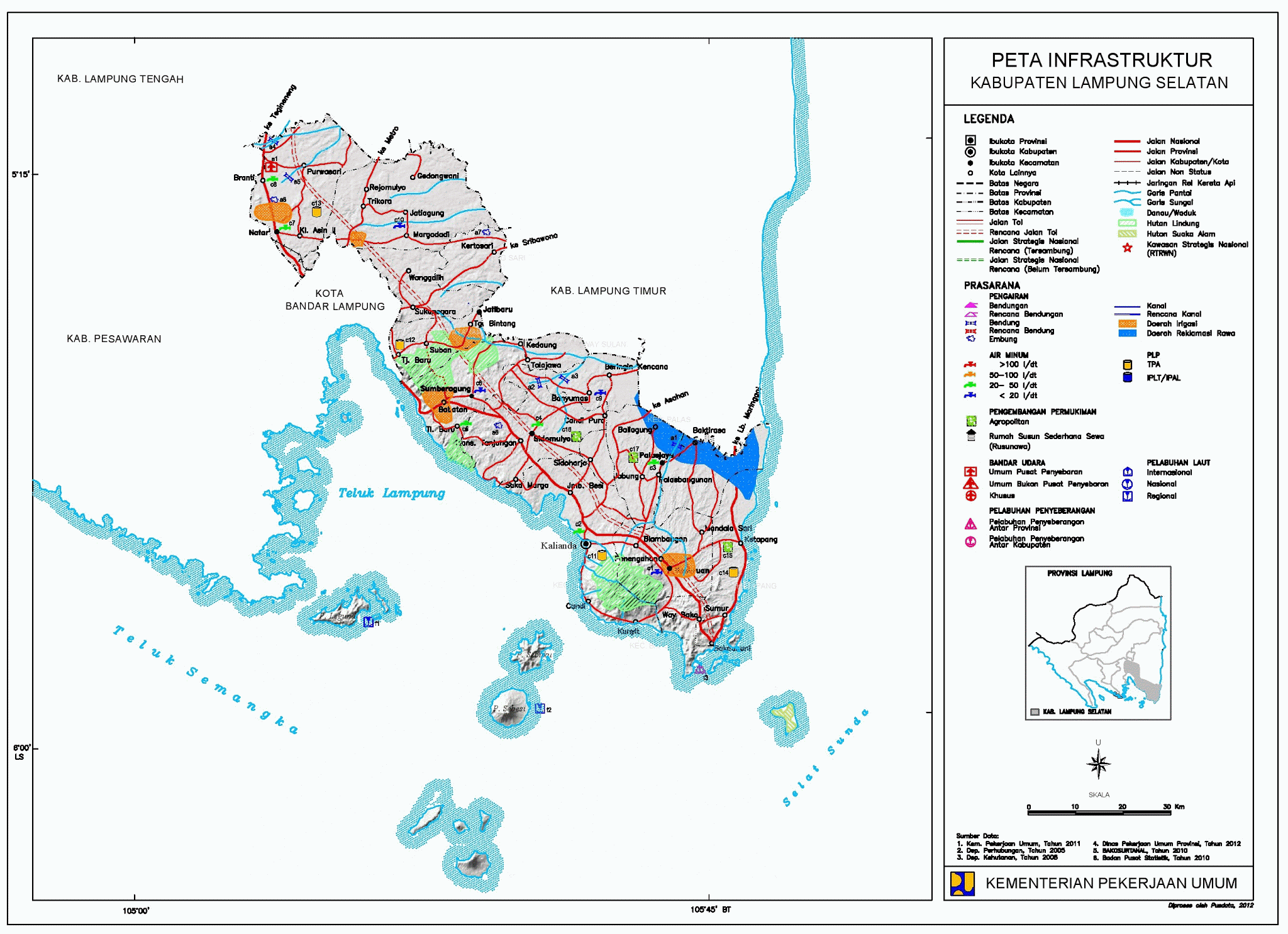Detail Gambar Peta Ibu Kota Lamoung Nomer 33