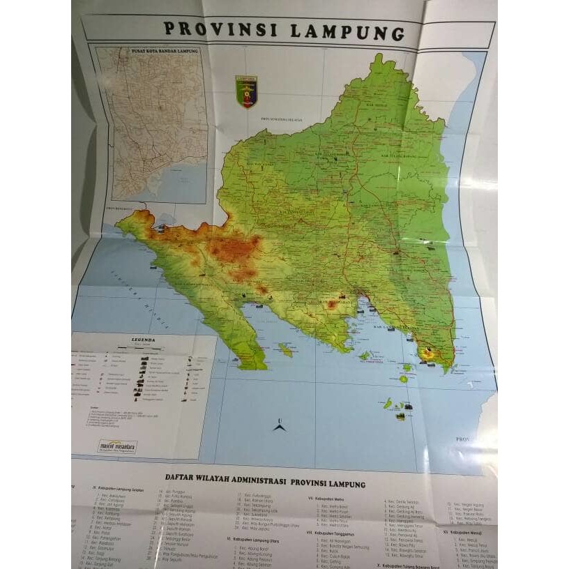 Detail Gambar Peta Ibu Kota Lampung Nomer 21