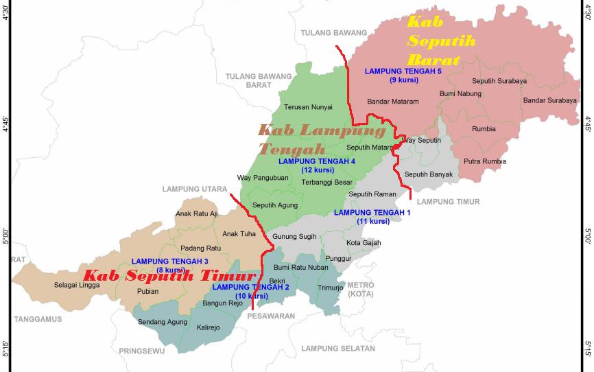 Detail Gambar Peta Ibu Kota Lampung Nomer 52