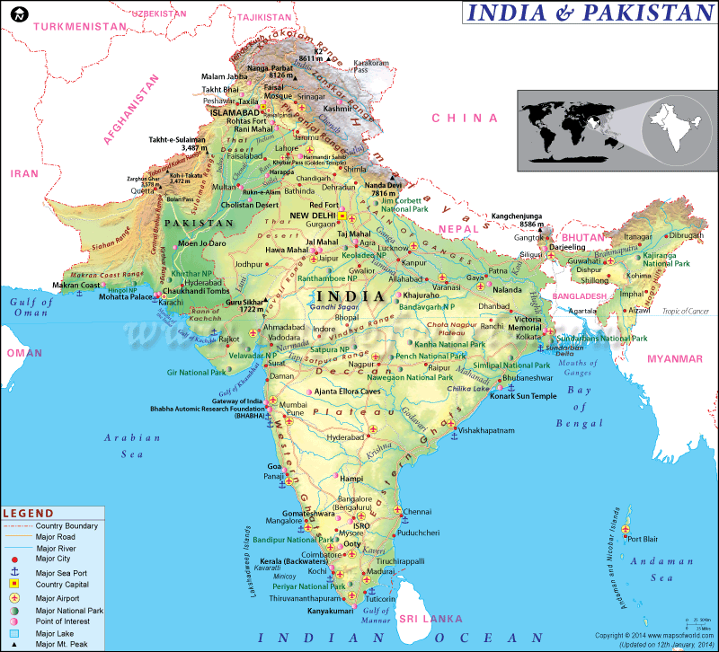 Detail Gambar Peta India Nomer 46