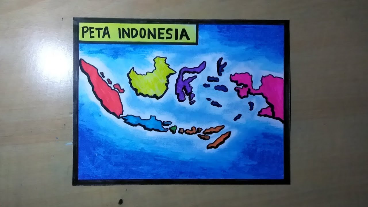 Detail Gambar Peta Indonesia Dan Keterangannya Nomer 46