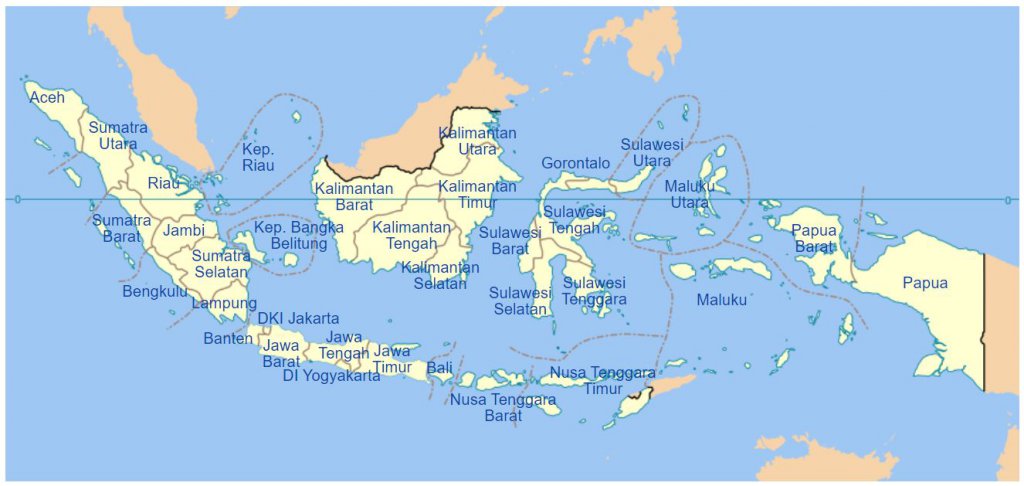 Detail Gambar Peta Indonesia Dan Keterangannya Nomer 52