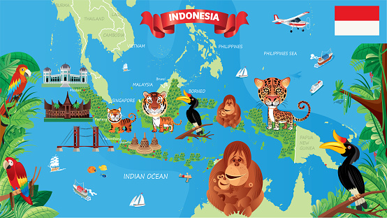 Detail Gambar Peta Indonesia Kartun Nomer 34