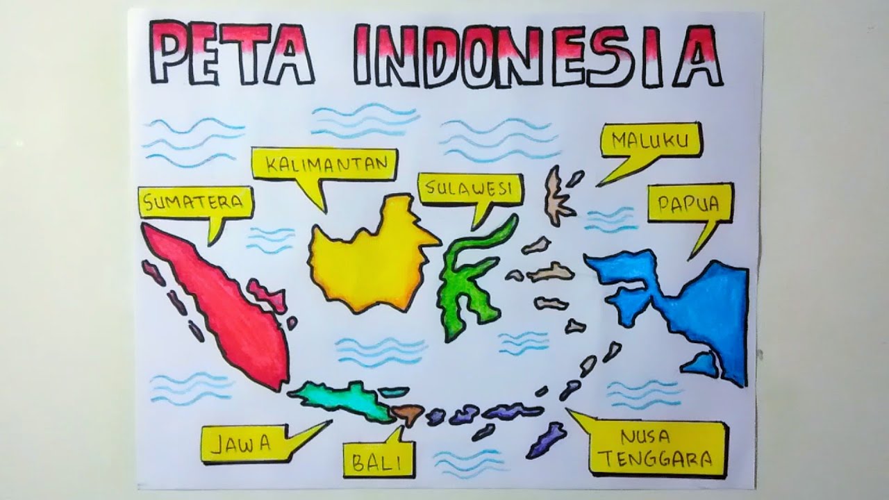 Detail Gambar Peta Indonesia Kartun Nomer 54