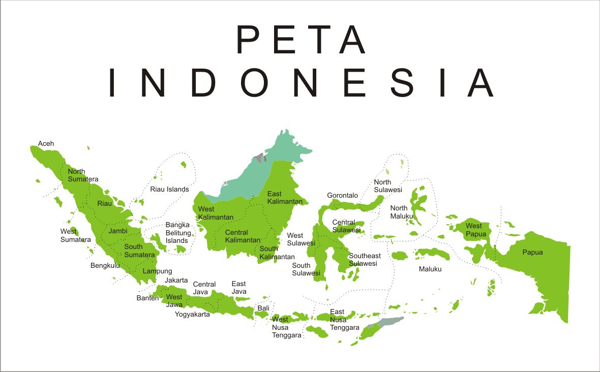 Detail Gambar Peta Indonesia Lengkap Nomer 16