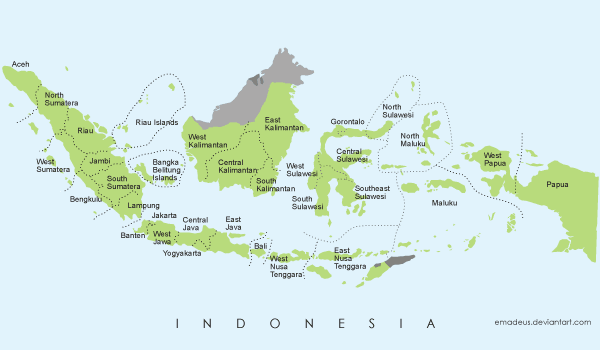 Detail Gambar Peta Indonesia Lengkap Nomer 25