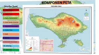 Detail Gambar Peta Indonesia Lengkap Dengan 10 Komponen Nomer 5
