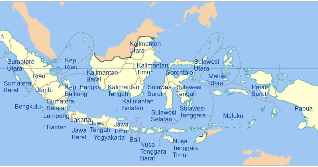 Detail Gambar Peta Indonesia Lengkap Dengan 10 Komponen Nomer 44