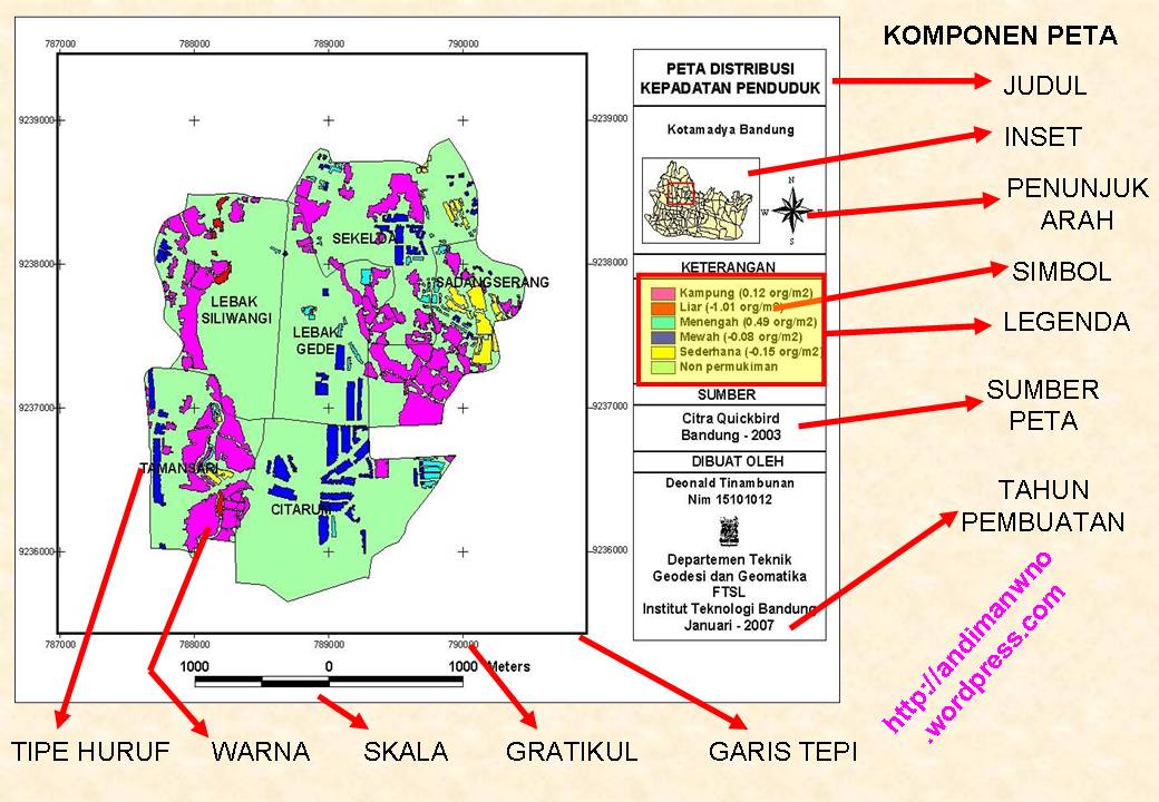 Detail Gambar Peta Indonesia Lengkap Dengan 10 Komponen Nomer 10