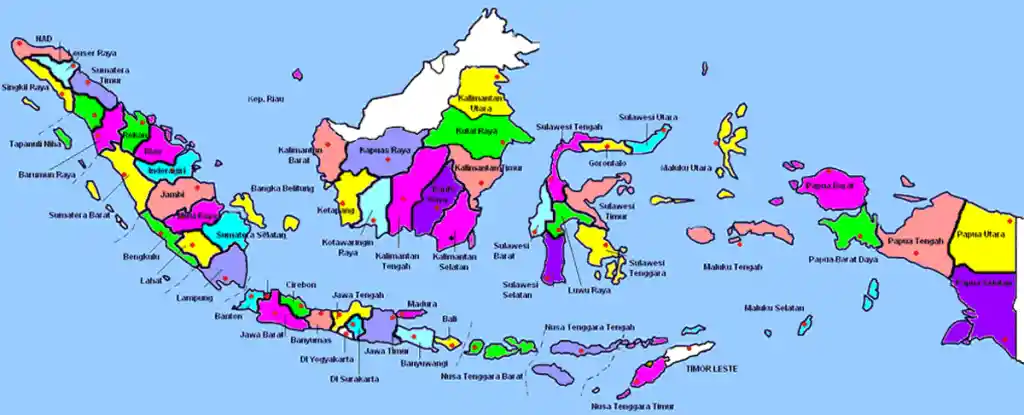 Detail Gambar Peta Indonesia Lengkap Terbaru Nomer 15