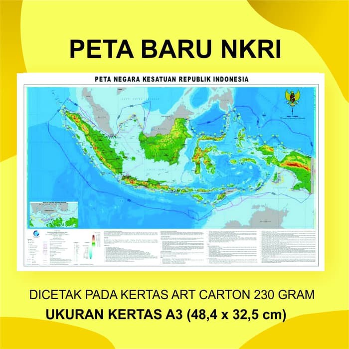 Detail Gambar Peta Indonesia Lengkap Terbaru Nomer 38