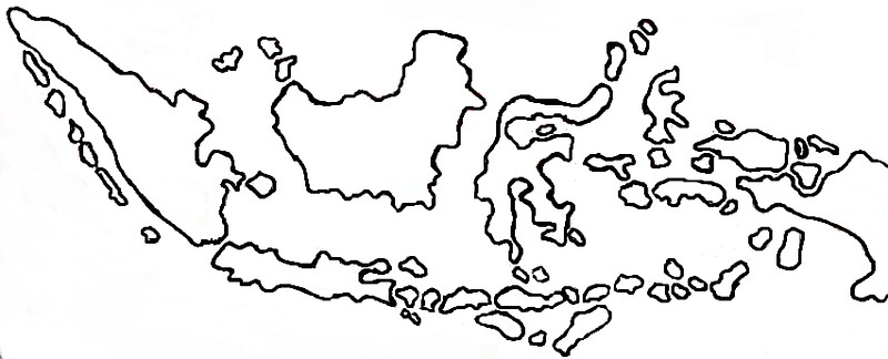 Detail Gambar Peta Indonesia Mudah Nomer 5