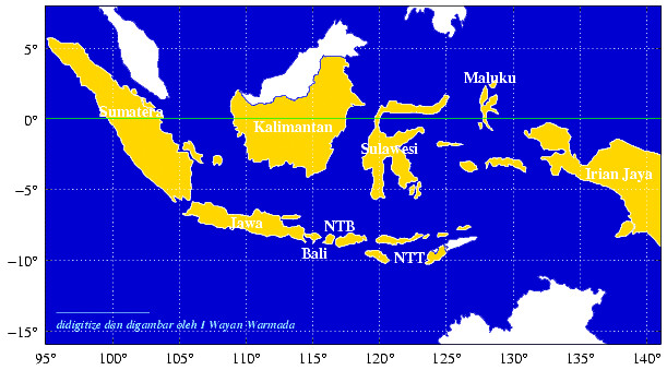Detail Gambar Peta Indonesia Mudah Nomer 6